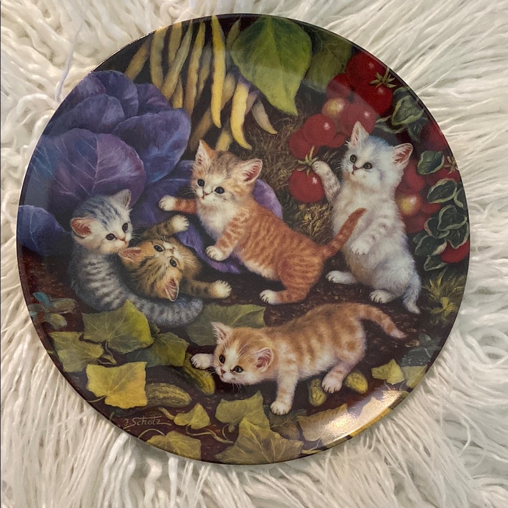 The Bradford Exchange Kitten Collector Plate